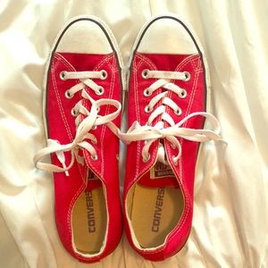Red Converse All Star Men’s 8 Women’s 10